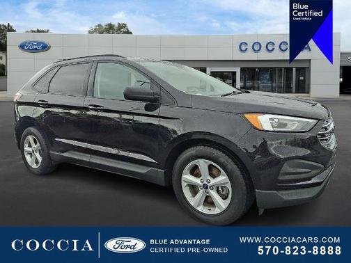 AGATE BLACK METALLIC 2020 Ford Edge SE