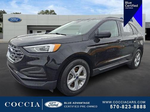 AGATE BLACK METALLIC 2020 Ford Edge SE