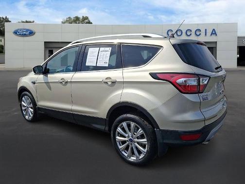 WHITE GOLD METALLIC 2018 Ford Escape TITANIUM