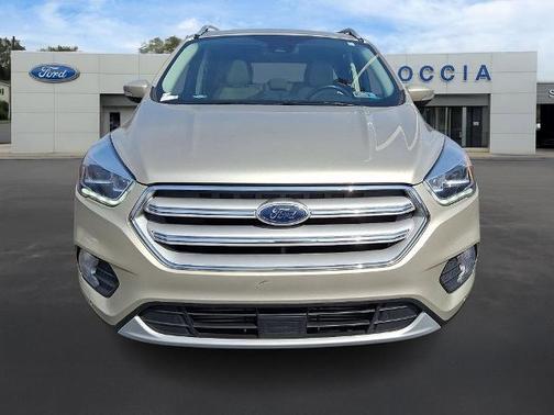 WHITE GOLD METALLIC 2018 Ford Escape TITANIUM