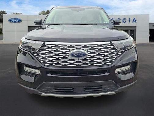 AGATE BLACK METALLIC 2021 Ford Explorer PLATINUM