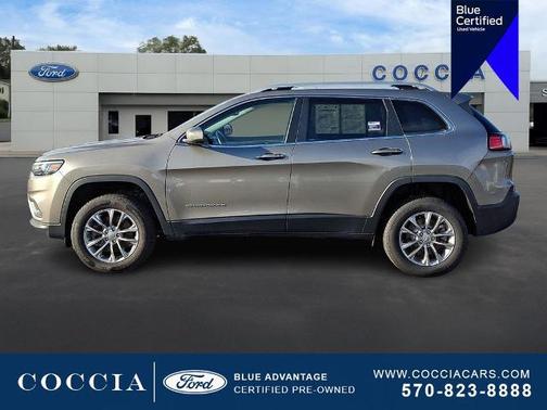 Light Brownstone Pearlcoat 2021 Jeep Cherokee LATITUDE LUX