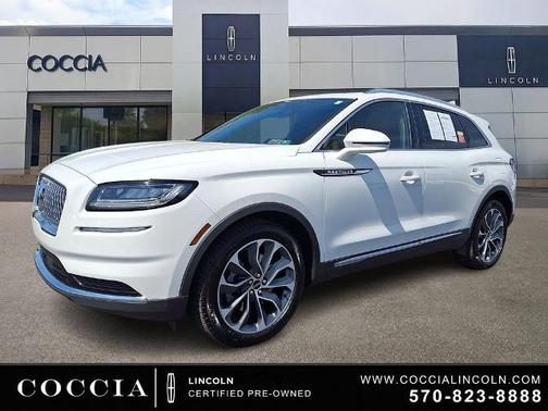 PRISTINE WHITE MET 3C 2023 Lincoln Nautilus RESERVE