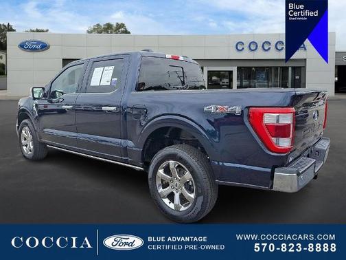 ANTIMATTER BLUE METALLIC 2023 Ford F-150 LARIAT