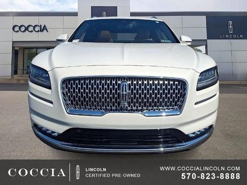 PRISTINE WHITE MET 3C 2023 Lincoln Nautilus BLACK LABEL