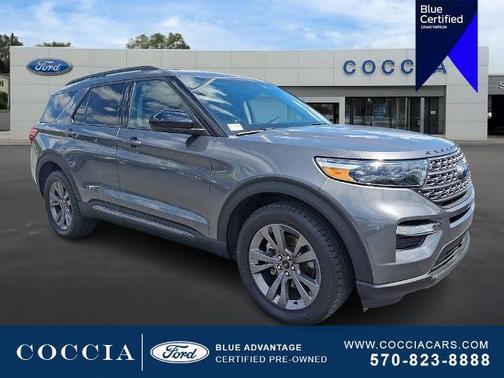 CARBONIZED GRAY METALLIC 2022 Ford Explorer XLT