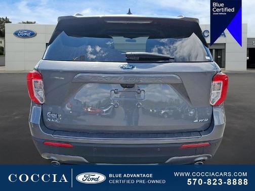 CARBONIZED GRAY METALLIC 2022 Ford Explorer XLT