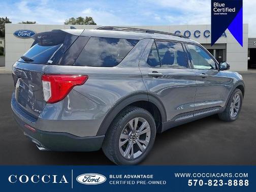 CARBONIZED GRAY METALLIC 2022 Ford Explorer XLT