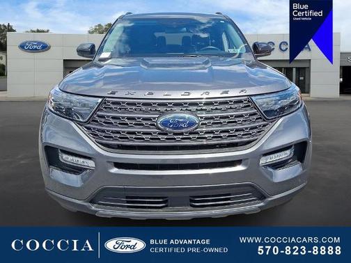 CARBONIZED GRAY METALLIC 2022 Ford Explorer XLT