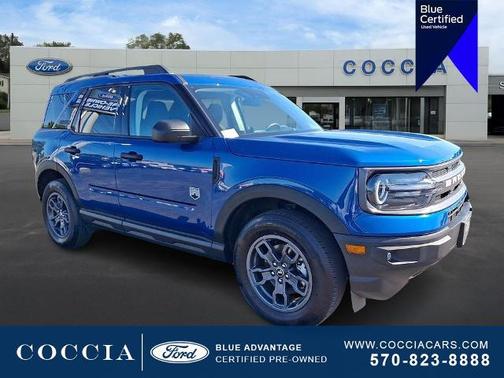 ATLAS BLUE METALLIC 2024 Ford Bronco Sport BIG BEND