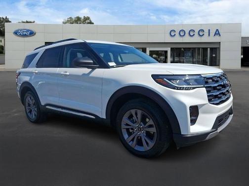STAR WHITE MET TRI-COAT 2025 Ford Explorer ACTIVE