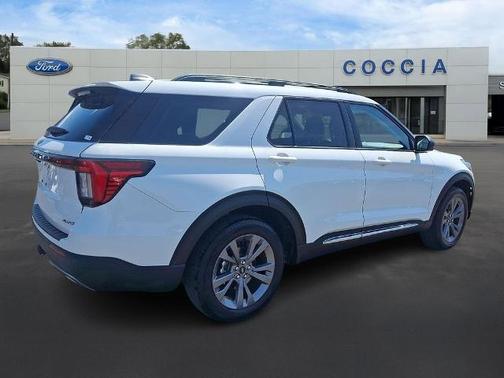 STAR WHITE MET TRI-COAT 2025 Ford Explorer ACTIVE
