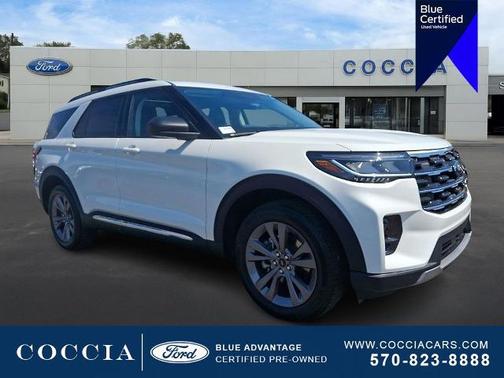 STAR WHITE MET TRI-COAT 2025 Ford Explorer ACTIVE