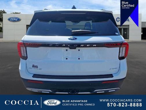 STAR WHITE MET TRI-COAT 2025 Ford Explorer ACTIVE