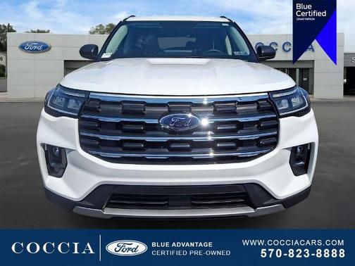STAR WHITE MET TRI-COAT 2025 Ford Explorer ACTIVE