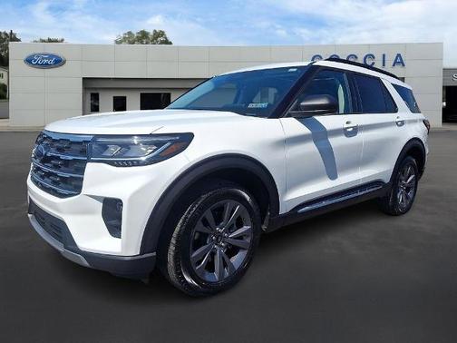 STAR WHITE MET TRI-COAT 2025 Ford Explorer ACTIVE