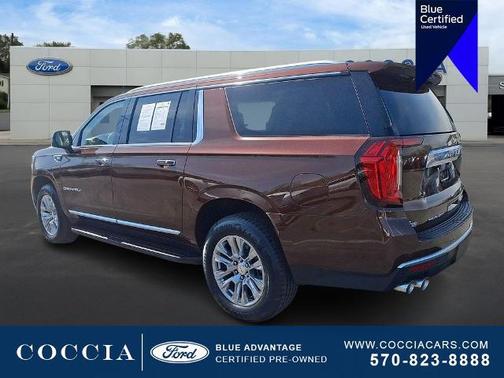 Redwood Metallic 2023 GMC Yukon XL DENALI