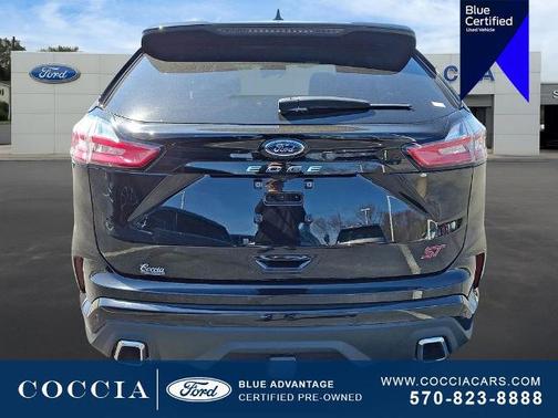 AGATE BLACK METALLIC 2023 Ford Edge ST