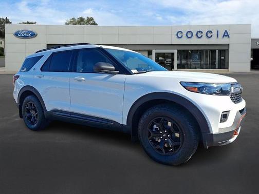 STAR WHITE MET TRI-COAT 2022 Ford Explorer TIMBERLINE