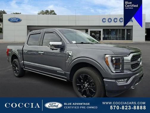 CARBONIZED GRAY 2021 Ford F-150 PLATINUM