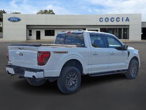 SPACE WHITE METALLIC 2025 Ford F-150 TREMOR