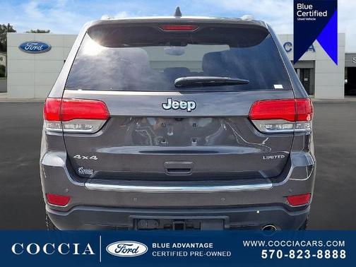 Granite Crystal Clearcoat Metallic 2018 Jeep Grand Cherokee LIMITED