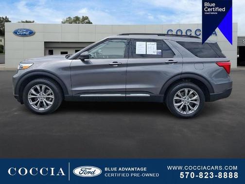 CARBONIZED GRAY METALLIC 2023 Ford Explorer XLT