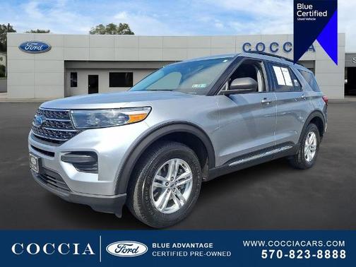 ICONIC SILVER METALLIC 2020 Ford Explorer XLT
