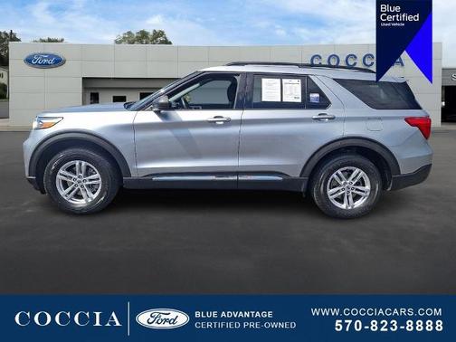 ICONIC SILVER METALLIC 2020 Ford Explorer XLT