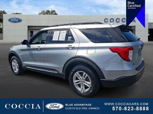 ICONIC SILVER METALLIC 2020 Ford Explorer XLT