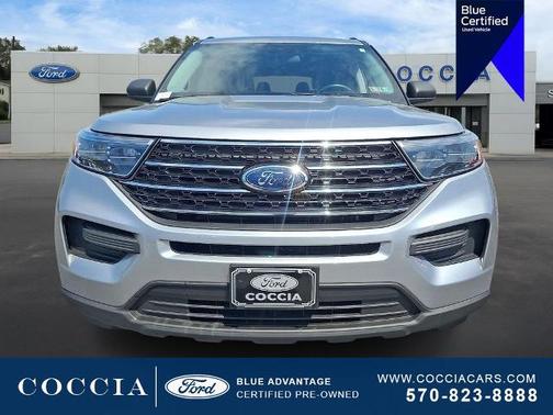 ICONIC SILVER METALLIC 2020 Ford Explorer XLT