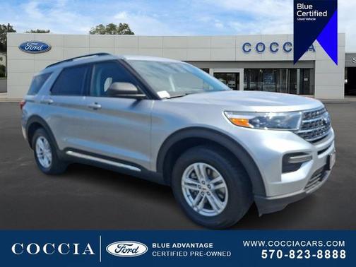 ICONIC SILVER METALLIC 2020 Ford Explorer XLT