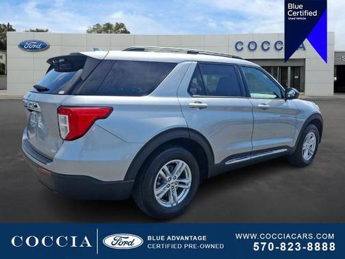ICONIC SILVER METALLIC 2020 Ford Explorer XLT