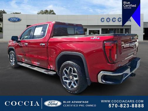 Volcanic Red 2023 GMC Sierra 1500 SLT