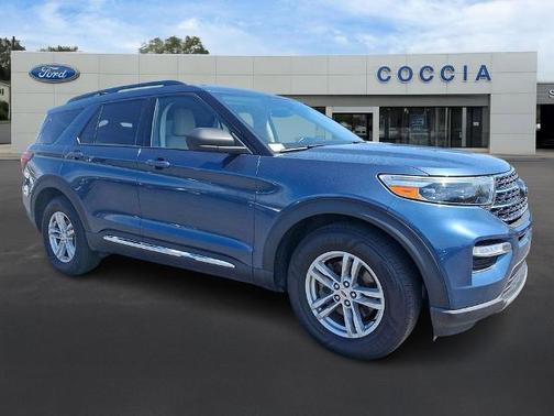 BLUE METALLIC 2020 Ford Explorer XLT