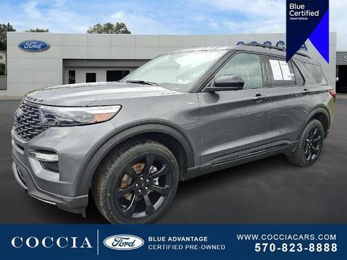 CARBONIZED GRAY METALLIC 2023 Ford Explorer ST-LINE