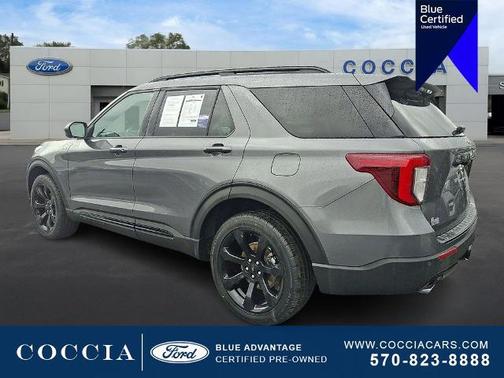 CARBONIZED GRAY METALLIC 2023 Ford Explorer ST-LINE