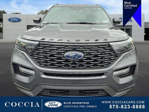 CARBONIZED GRAY METALLIC 2023 Ford Explorer ST-LINE