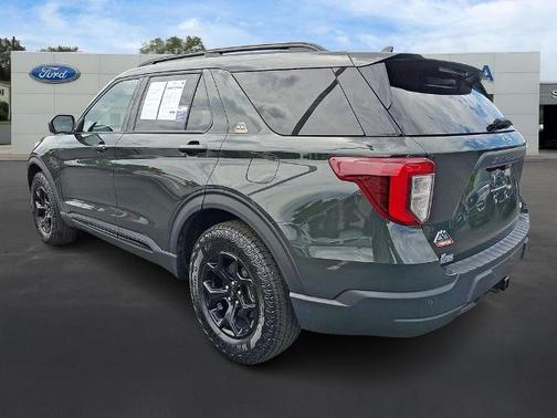 FORGED GREEN METALLIC 2023 Ford Explorer TIMBERLINE