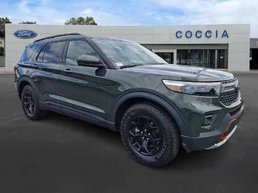 FORGED GREEN METALLIC 2023 Ford Explorer TIMBERLINE