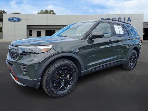 FORGED GREEN METALLIC 2023 Ford Explorer TIMBERLINE