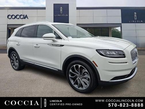PRISTINE WHITE MET 3C 2023 Lincoln Nautilus RESERVE