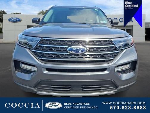 CARBONIZED GRAY METALLIC 2023 Ford Explorer XLT