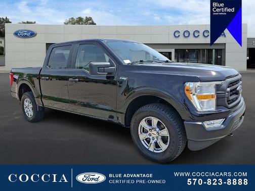 AGATE BLACK METALLIC 2022 Ford F-150 XL