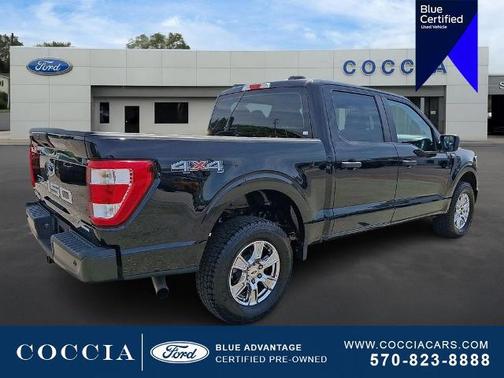 AGATE BLACK METALLIC 2022 Ford F-150 XL