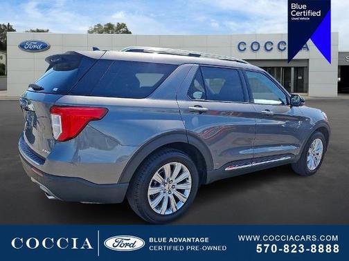 CARBONIZED GRAY METALLIC 2021 Ford Explorer LIMITED