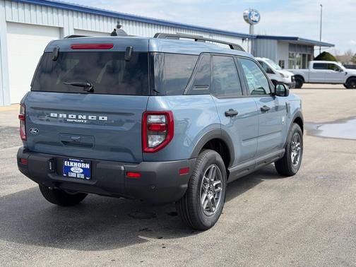 Azure Gray Metallic Tri-Coat 2026 Ford Bronco Sport Big Bend