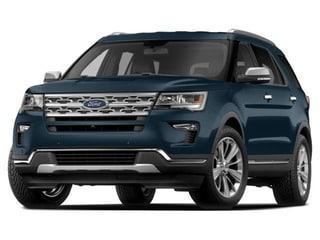 Blue 2018 Ford Explorer Limited