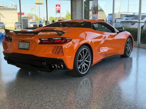 Amplify Orange Tintcoat 2023 Chevrolet Corvette Stingray w/3LT