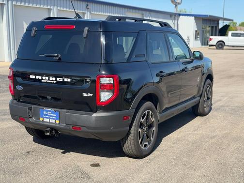 Shadow Black 2022 Ford Bronco Sport Outer Banks